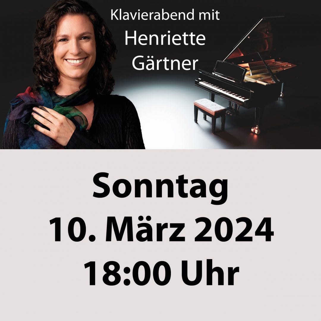 Klavierabend mit Henriette Gärtner